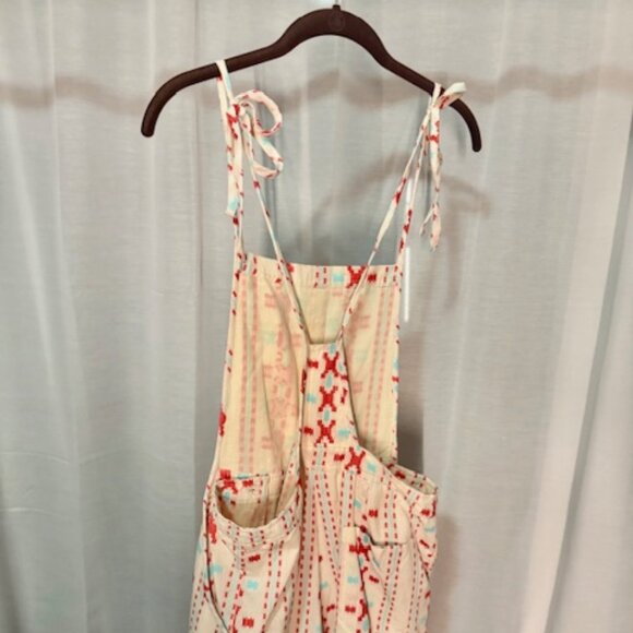 EN CREME Southwestern Print Overalls - Picture 3 of 3